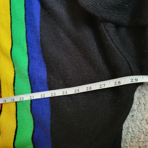 ASOS Stripe Rainbow Crewneck Sweater - Picture 6 of 7